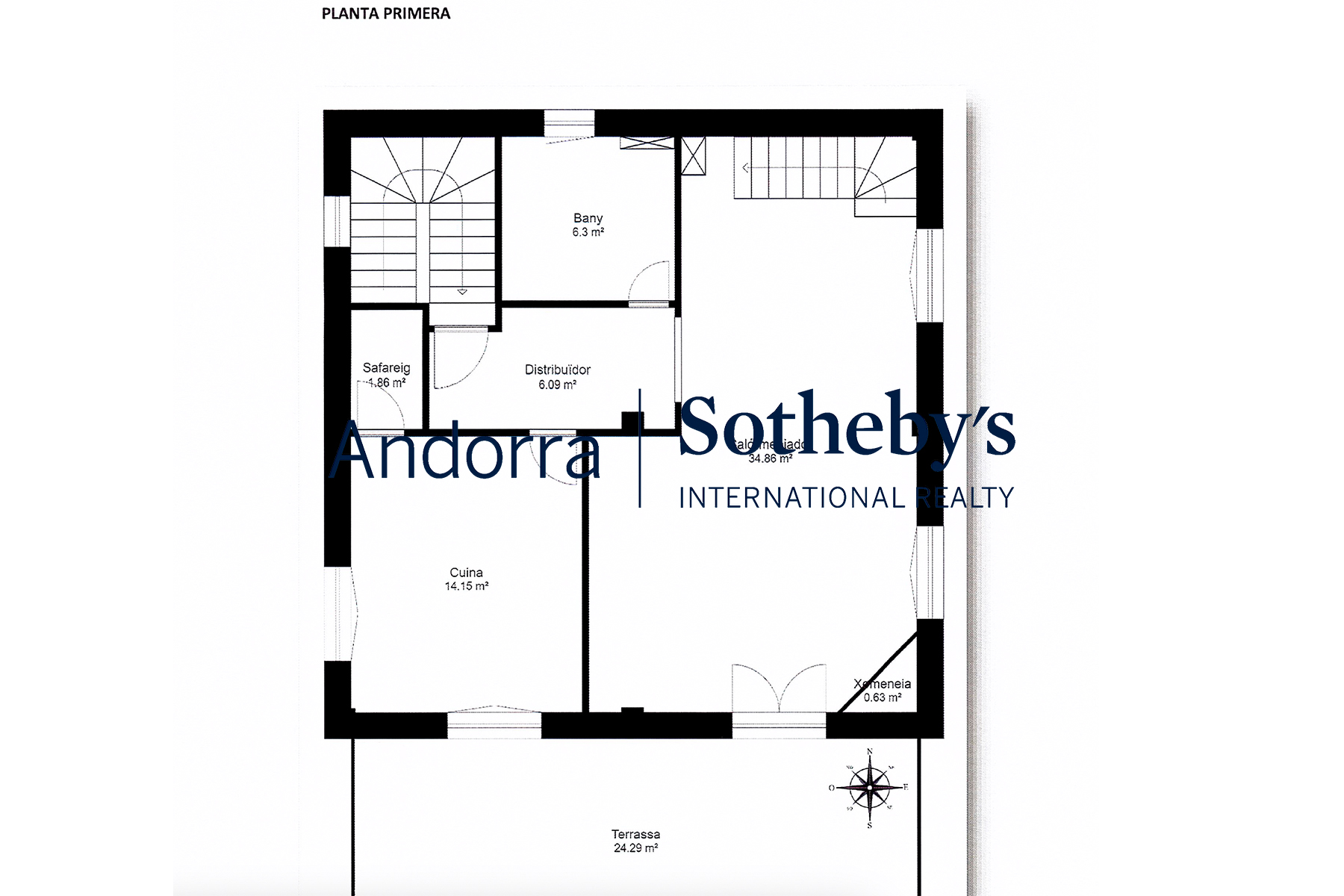 Aquest encantador xalet de muntanya en venda d´un