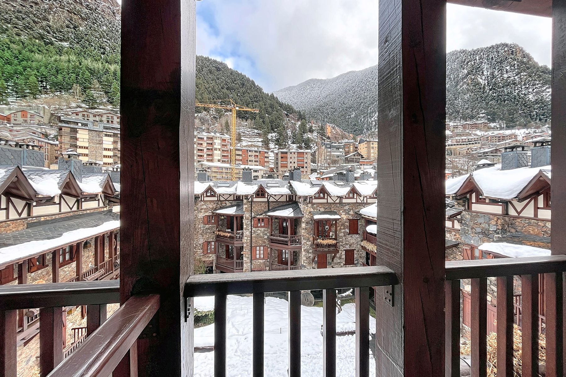 A la parròquia d'Arinsal, en una privilegiada zo