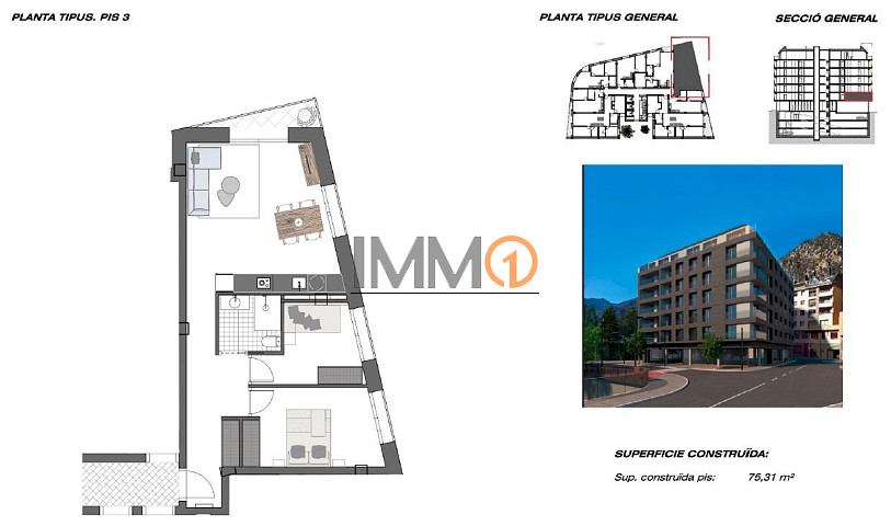  En venda nova promoció de pisos a Andorra la Vel