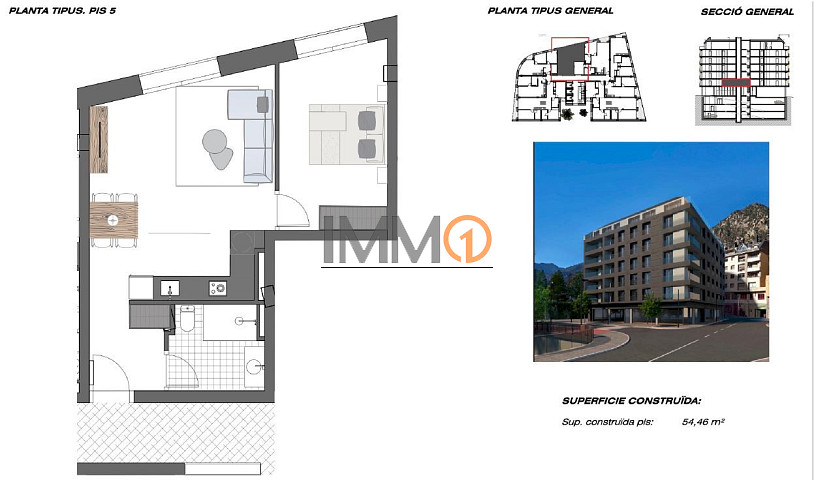  En venda nova promoció de pisos a Andorra la Vel