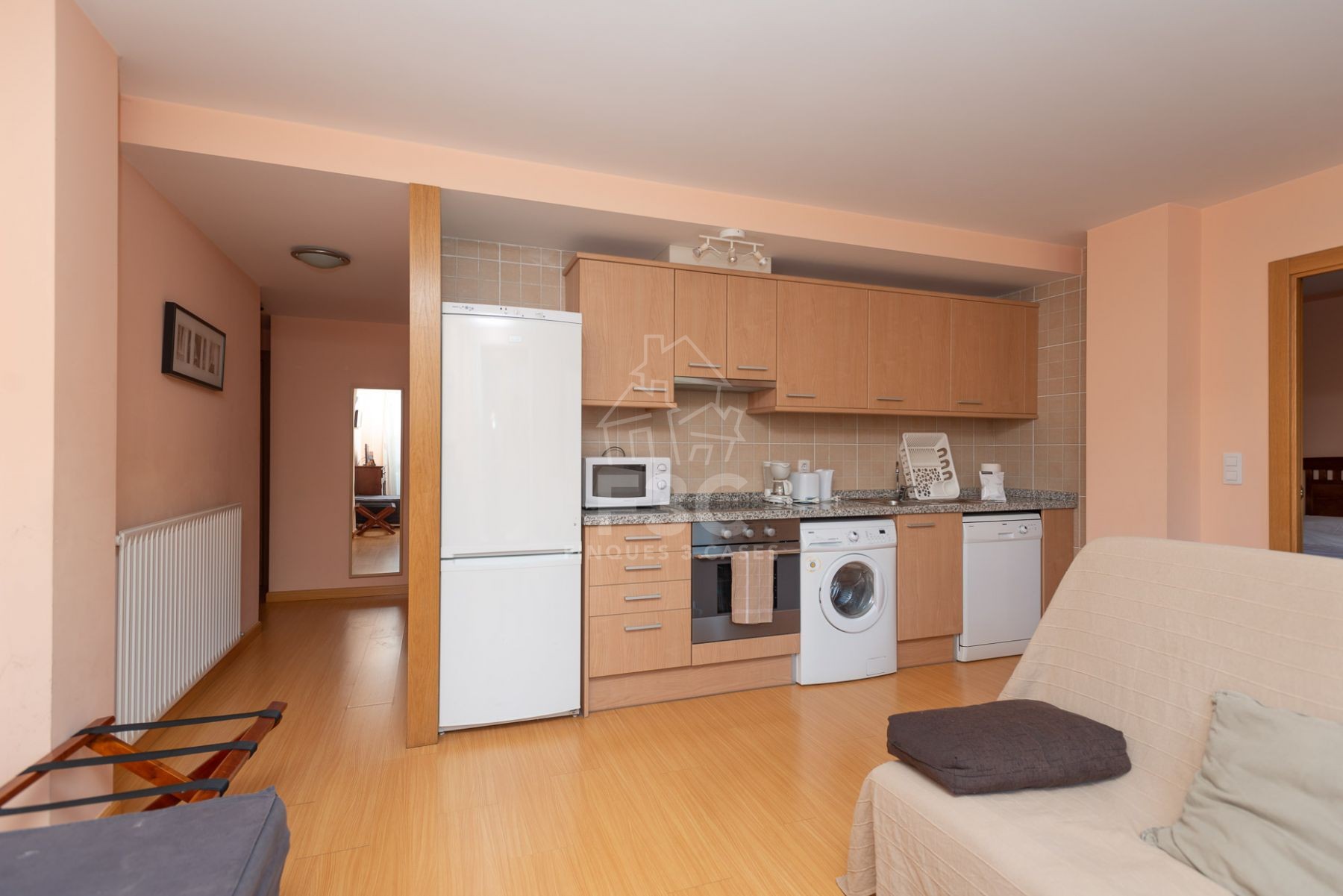 A la pleta de Soldeu, al costat de l'accés de Gr