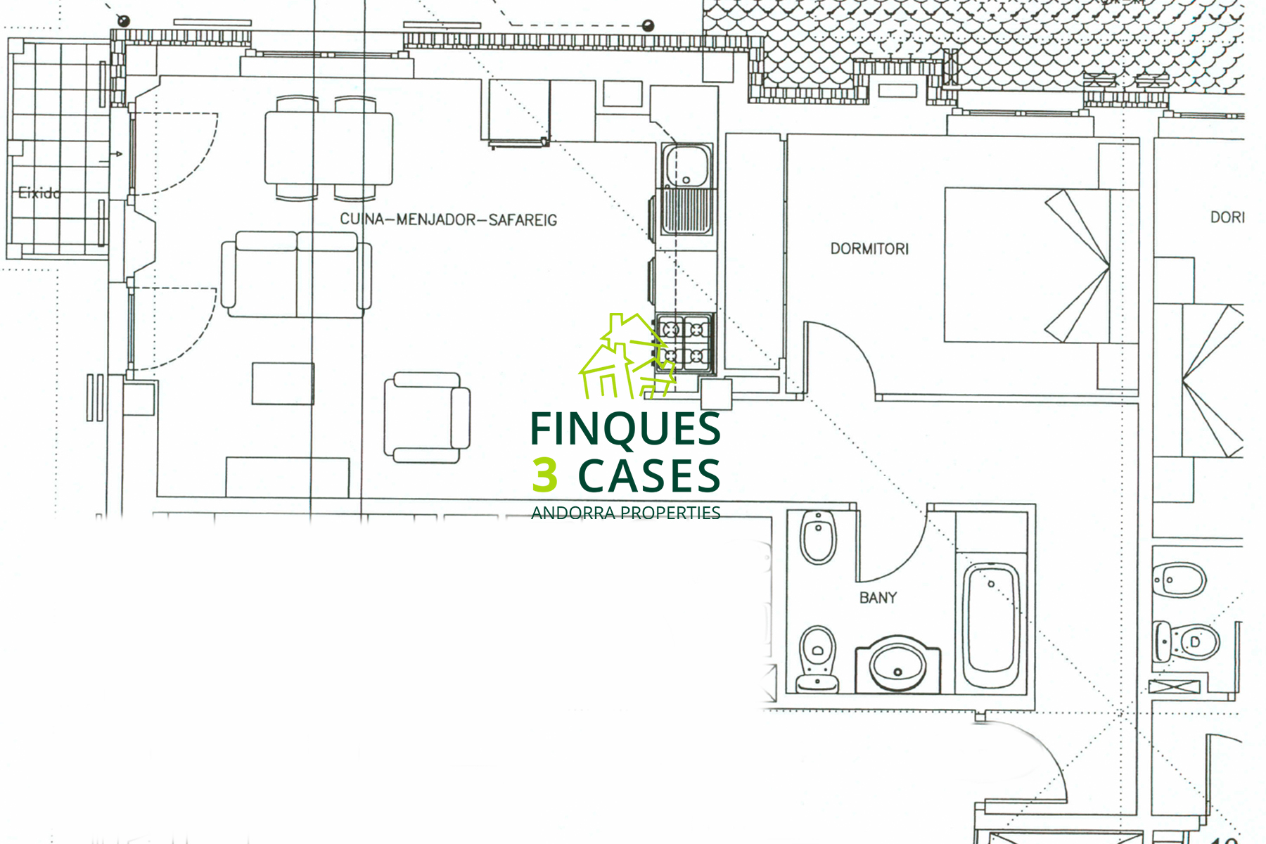 A la Pleta de Soldeu, al costat de l'accés a Gra